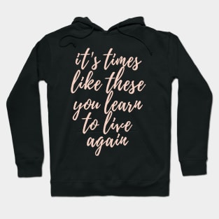 'Learn To Live Again' Cancer Awareness Shirt Hoodie
